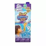 Gazillion Solución Gigante de Pompas 1L en Caja Tetra Brik| Burbujas Gigantes, Vibrantes y Seguras | Para Niños, Fiestas, Celebraciones | Juguetes y Regalos para Niños de 3 Años o Más