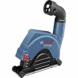 Bosch Professional GDE 115/125 FC-T - Caperuza de aspiración (para amoladora con caperuza de cierre rápido), Azul, Ø 115 y 125 mm