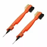 VALICLUD 2piezas Cepillo De Limpieza Desengrasante Para Cocina Cepillo De Cocina Cerdas De Alambre De Acero Para Limpiar Encimeras