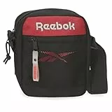 Reebok Portland Bandolera Negro 17x21x7 cms Poliéster