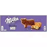 Milka Tender Barrita de Bizcocho con Relleno con Leche y Cubierto de Chocolate con Leche de los Alpes, 150g