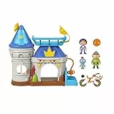 Fisher-Price Gus El Caballero Diminuto Set de Juego Reino del Castillo con Figuras, Juguete para niños (Mattel HGK33)