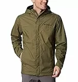 Columbia Watertight 2 Jacket, Chaqueta impermeable para la lluvia Hombre, Stone Green, M