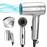Aigostar Secador de Pelo-Secador Pelo de Viaje con Mango Plegable, Portátil, Protección de Seguridad, 2 Velocidades y Ajustes de Temperatura-Gale