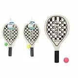 Multimarca 137047 Set Palas Playa Madera 7 Mm - Aktive Beach