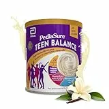 PediaSure Teen Balance – Con Magnesio, Hierro y Vitamina D – Complemento Alimenticio para Adolescentes con Vitaminas, Proteínas, Minerales – Sabor Vainilla – 400 gramos