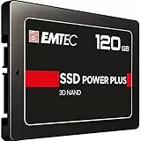 EMTEC X150 Power Plus Unidad de Estado sólido 2.5' 120 GB Serial ATA III - Disco Duro sólido (120 GB, 2.5', 520 MB/s, 6 Gbit/s) Negro