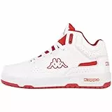 Kappa Código de Estilo: 243316 Jonscha, Zapatillas de Deporte Unisex adulto, Color Rojo Blanco, 45 EU