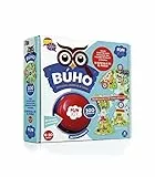 IMAGILAND Funtastic- Búho 100 Palabras puzle botón, Juego de Velocidad y Memoria para Aprender inglés, a Partir de 4 años, (FUN008)