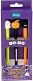 Mr Wonderful - Set de 3 bolis borrables Bo-Bo - Halloween