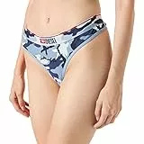Diesel Ufst-starsy Tanga de Hilo, Azul (E4992-0ahan), XS para Mujer