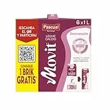 Pascual - Leche Desnatada Calcio Bienestar Animal, 6 X 1l, 6000 Mililitro