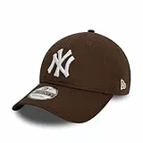 New Era New York Yankees MLB League Essential Marrón 9Twenty Gorra Ajustable