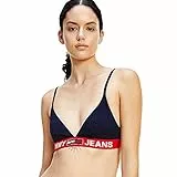 Tommy Hilfiger Mujer Bralette Stretch, Azul (Desert Sky), M