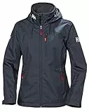 Helly Hansen W Crew Hooded Jacket Chaqueta, Azul marino, XS Mujer