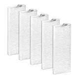 (5 Piezas) Filtros Hepa De Repuesto M210 Compatibles Con Robots Aspiradores Lefant M210B, M213S, M210S, M210, M213, Okp Life K2, K3, K3A, K4 y K5. Kit De Filtros, Piezas De Repuesto y Accesorios