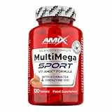 AMIX - Complejo Vitamínico - Multi Mega Stack con Vitaminas y Minerales - 120 Tabletas - Mejora el Rendimiento Físico y Mental - Suplemento con Hierro - Eficaces Suplementos Vitamínicos