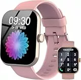 Matast Reloj Inteligente con Pulso, SmartWatch para Mujer, 1.96' Smart Watch con Llamadas Bluetooth y Whatsapp Notificación, Pulsera Actividad con 100+ Modos Deportivos, Podómetro, para Android iOS