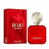 Shakira, Perfumes, ROJO by Shakira Eau de Parfum para Mujer, Larga Duración, Fragancia Potente, Sensual y con encanto, Notas florales, especiadas y ámbar, Optimo para uso diario, 80 ml