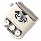 Makeid Q1 Etiquetadora, Impresora Etiquetas Autoadhesivas Bluetooth, Etiquetadora Adhesivas Retro con Caja de Regalo （Beige）