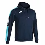 Joma Hombre Sudadera con Capucha, Marino, L