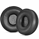 XBERSTAR Almohadillas de repuesto para auriculares Bang & Olufsen Beoplay H8i H8, funda de piel suave de proteína de espuma viscoelástica (negro)