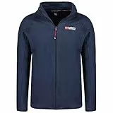 Geographical Norway - Chaqueta polar para hombre, azul marino, M