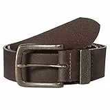 Wrangler Metal Loop Cinturón, Marrón, 90 para Hombre