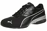 PUMA Men Tazon 6 FM Road Running Shoes, Puma Black-Puma Silver, 41 EU