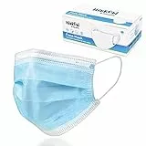 HIBRON 50 Mascarillas Desechables Homologadas CWA 17553: 2020 con Método de Ensayo BFE: EN14683:2019 en España, BFE  99%