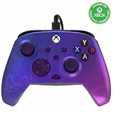 PDP REMATCH XBOX cableado mando Purple Fade para XBOX Series X|S, XBOX One, Licencia oficial