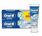 Oral-B Complete Protege & Limpia Pasta Dentífrica, Pack Ahorro 2x75 ml, 75 ml (Paquete de 2)