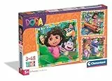 CLEMENTONI, PZL 3X48 Square Dora The Explorer, 5 Years, 25078