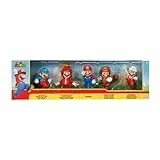 SUPER MARIO Nintendo Figuren 5er Set Only Mario, 6,5 cm