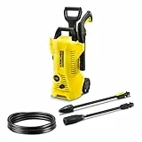 Kärcher Hidrolimpiadora K 2 Power Control, presión: 110 bar, caudal: 360 l/h, rendimiento: 20 m²/h, filtro de agua, peso: 4,0 kg, pistola y manguera de alta presión, boquilla turbo, lanza