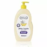 Nenuco Jabón Líquido Ultra Suave, con Aloe Vera, para Cuerpo y Cabello, 650 ml