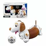 Bizak Robo Dash D Marrón, Perro Interactivo teledirigido y autónomo, Puede Correr detrás de su Pelota, con Efectos Sonoros y Luminosos. Juego Infantil (62008740-2)