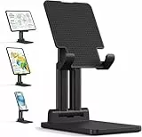 ARZOPA Soporte de Monitor portátil Ángulo Ajustable Soporte de Escritorio Plegable de Alta Resistencia Compatible con iPad Tablet Monitores portátiles