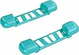 Leifheit Set de ruedas para cubo de fregona rotatoria Clean Twist Ergo, ruedas para fregona giratoria, conjunto de cuatro ruedas giratorias 360º para set de limpieza