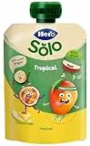Hero Baby Mi Fruta Bolsitas de Fruta sabor Tropical - Para Bebés a Partir de los 12 Meses - 100 g