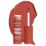 NYX Professional Makeup Smooth Whip Matte Lip Cream, Labial Líquido Cremoso, con Manteca de Karité y Cacao, Acabado Mate, Tono Teddy Fluff