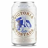 Victoria Cerveza tostada 0,0% alcohol, lata 33cl