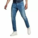 G-STAR Hombres 3301 Regular Tapered Jeans, Azul (Worn In Azure 51003-b631-a795), 36W / 32L