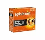 APISERUM Vitamax Viales Bebibles- Aporte de Energía Extra y Vitalidad Favorece el rendimiento físico e intelectual Con Jalea Real, Vitaminas, Minerales, Aminoácidos, Ginseng