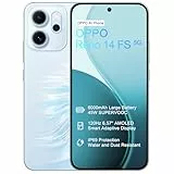 OPPO Reno14 FS 5G 12+512GB Teléfono Movil, IA Smartphone Android, Pantalla AMOLED 120Hz de 6,57', Cámara AI 50+8+2MP, Batería 6000mAh, SUPERVOOC 45W, Snapdragon 6 Gen 1, IP69, Vídeo 4K, NFC, Azul