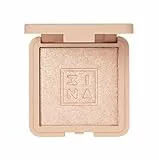 3INA MAKEUP - The Highlighter 512 - Dorado - Polvos iluminadores de textura ligera y sedosa - lluminador altamente pigmentado - Iluminador compacto de acabado sutil - - Vegan - Cruelty Free