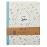 Mr. Wonderful - Set de 3 libretas A5 para alcanzar todos tus sueños - Fija tus metas - Libreta personalizada - Libreta con 100 páginas