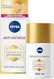 NIVEA Luminous 630 Sérum Tratamiento Avanzado Corporal Antiestrías (1 x 100 ml), aceite corporal para un tono de piel uniforme, crema hidratante corporal con 48 h de hidratación