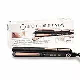 Bellissima Imetec Creativity Ceramic & Turmaline, Plancha de pelo, revestimiento de cerámica y turmalina, temperatura de 150 °C a 230 °C, calentamiento rápido, Black/Rose Gold