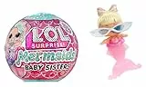 L.O.L. Surprise! Mermaids Baby Sisters - con Colas Que Cambian de Color, Surtido Aleatorio, Incluye 1 Muñeca con Bonitos Accesorios, Colecciona Las 8 Muñecas, para Niños y Niñas a Partir de 4 Años